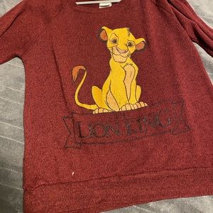 Disney Lion King long sleeved shirt